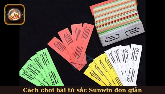 Cách chơi bài tứ sắc Sunwin đơn giản cho người mới