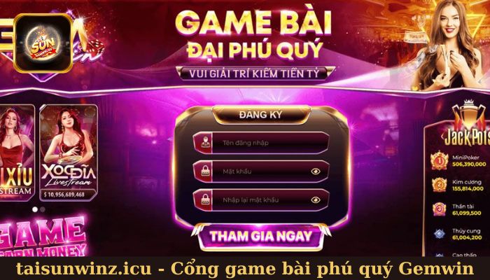 Giới thiệu cổng game bài phú quý Gemwin
