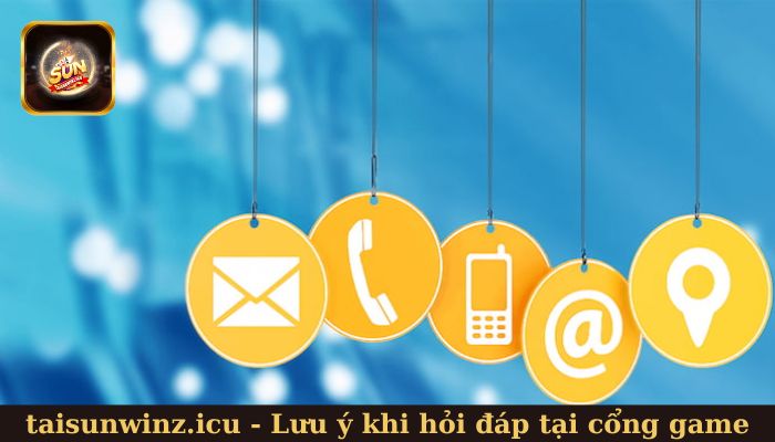 Chú ý cần nắm khi trao đổi thông tin tại sân chơi